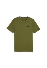 Puma Футболки Ess Small Logo Tee Green 586669 76 586669 76/2XL цена и информация | Футболка мужская | pigu.lt