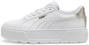 Puma Обувь Karmen Metallic Shine White 395099 01 395099 01/6.5 цена и информация | Спортивная обувь, кроссовки для женщин | pigu.lt