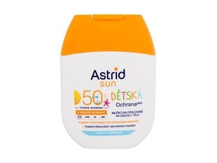 Защитный лосьон от солнца для лица и тела для детей Astrid Sun SPF50, 60 мл цена и информация | Кремы от загара | pigu.lt