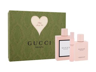 Набор Gucci Bloom для женщин: парфюмированная вода EDP, 100 мл + парфюмированная вода EDP, 10 мл + лосьон для тела, 100 мл цена и информация | Женские духи | pigu.lt