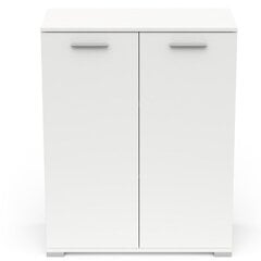 Шкафчик Aatrium Izzy, 80x35x101 см, белый цена и информация | Прикроватные тумбочки | pigu.lt