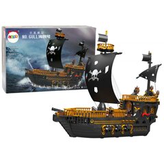 Konstruktorius Lean Toys Pirate Ship Ship, 1288 d. kaina ir informacija | Konstruktoriai ir kaladėlės | pigu.lt