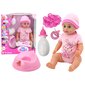 Lėlė kūdikis su priedais Lean Toys kaina ir informacija | Žaislai mergaitėms | pigu.lt