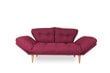 Sofa-lova Asir Nina Daybed GR105, rožinė kaina ir informacija | Sofos | pigu.lt