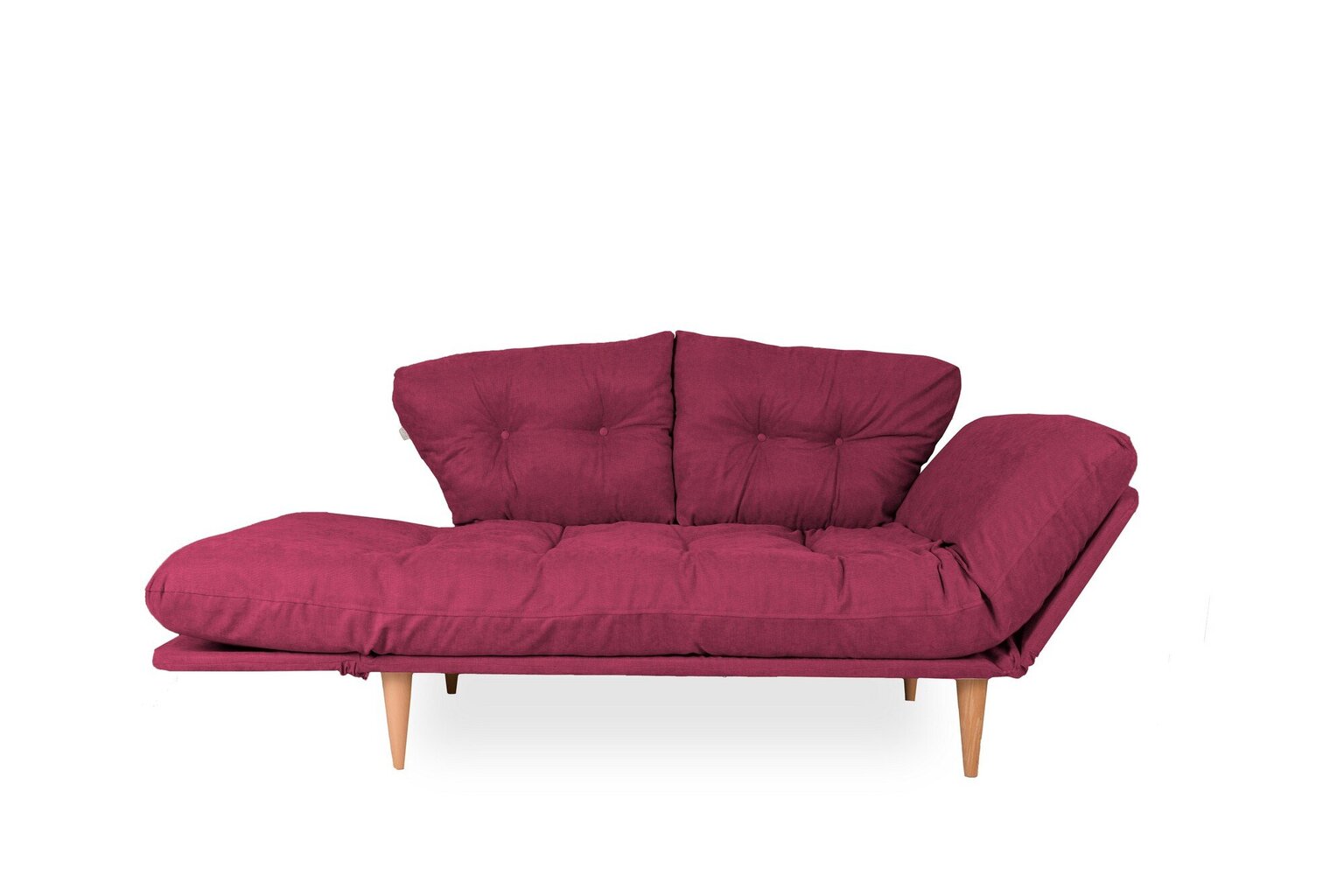 Sofa-lova Asir Nina Daybed GR105, rožinė kaina ir informacija | Sofos | pigu.lt