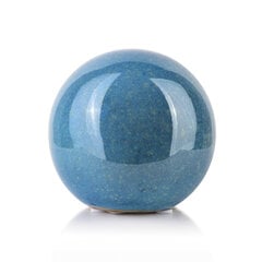 Dekoratyvinis rutulys Saggio Blue, 9.5 cm kaina ir informacija | Interjero detalės | pigu.lt
