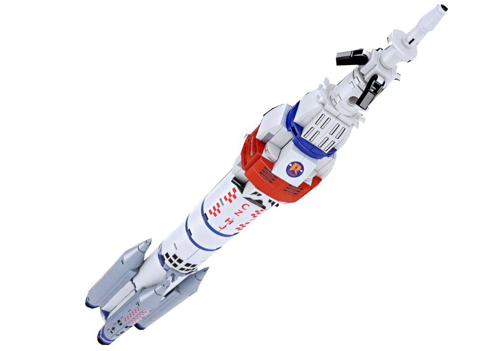Konstruktorius raketinis robotas 2in1 Lean Toys, 357 vnt. kaina ir informacija | Konstruktoriai ir kaladėlės | pigu.lt