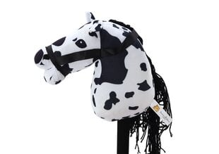 Pliušinė arklio galva ant lazdos Hobby Horse, balta kaina ir informacija | Žaislai kūdikiams | pigu.lt