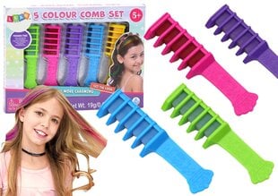 Набор расчесок для окрашивания волос, 5 шт цена и информация | Игрушки для девочек | pigu.lt