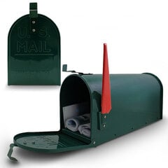 Pašto dėžutė žalia 1 vnt kaina ir informacija | Pašto dėžutės, namo numeriai | pigu.lt