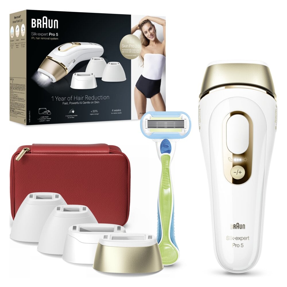 Braun PL5382 Silk-Expert Pro 5 IPL kaina ir informacija | Epiliatoriai | pigu.lt