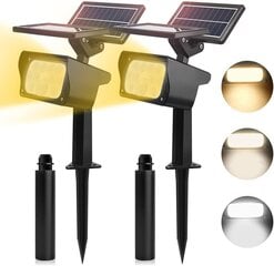  Солнечный прожектор с датчиком движения MEIKEE CLSB040 цена и информация | Уличные светильники | pigu.lt