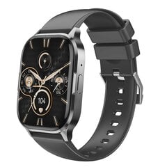 XO smartwatch J10 Amoled black цена и информация | Смарт-часы (smartwatch) | pigu.lt