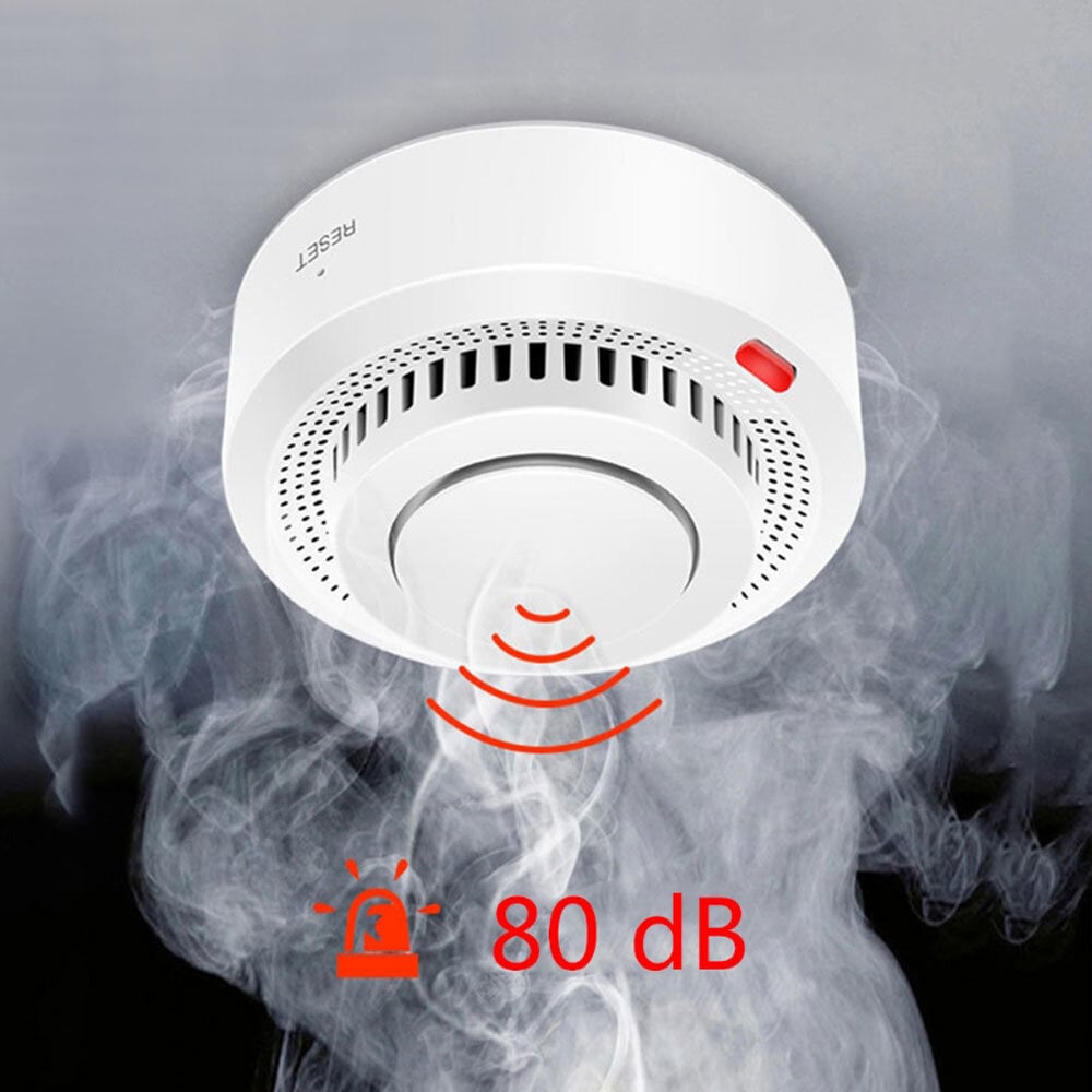 AA Tuya WiFi dūmų detektorius kaina ir informacija | Davikliai, jutikliai | pigu.lt
