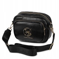 Новая стильная женская сумочка Лауры Бьяджи в черном цвете. LB7 MG273_12404978506 цена и информация | Женские сумки | pigu.lt