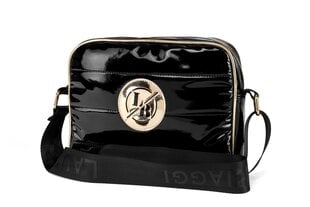 LAURA BIAGGI POLAND POSTBAG BLACK NEW LB37 KB77_12037667641 цена и информация | Женские сумки | pigu.lt