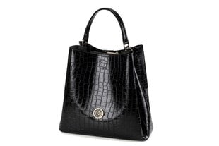 Женская сумка-шоппер Maggio черного цвета MBM04 MG243 цена и информация | Женские сумки | pigu.lt
