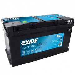 Товар с повреждением. Аккумулятор EXIDE AGM 900 (EK950) 95 Ah 850 A LV 12V AGM цена и информация | Товары с повреждениями | pigu.lt