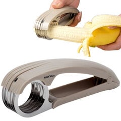 Bananų pjaustyklė, 1 vnt. kaina ir informacija | Virtuvės įrankiai | pigu.lt