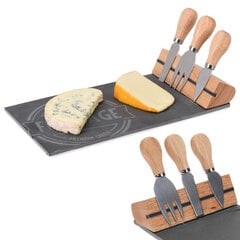 Sūrio pjaustymo rinkinys, 4 vnt. kaina ir informacija | Virtuvės įrankiai | pigu.lt