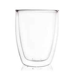Orion kavos latte dvigubo stiklo termo puodelis, 330 ml kaina ir informacija | Taurės, puodeliai, ąsočiai | pigu.lt