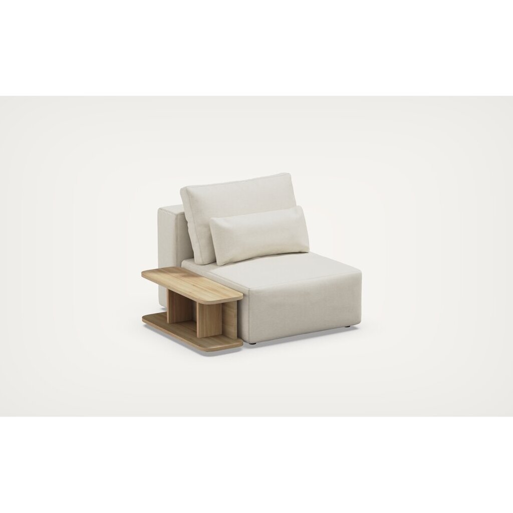 Sofa Sit Sit, 105x85x105 cm, smėlio spalvos kaina ir informacija | Sofos | pigu.lt