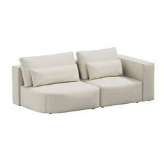 Sofa Riposo ottimo, 185x105x85 cm, smėlio spalvos kaina ir informacija | Sofos | pigu.lt