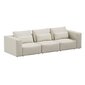 Sofa Riposo ottimo, 290x105x85 cm, smėlio spalvos kaina ir informacija | Sofos | pigu.lt