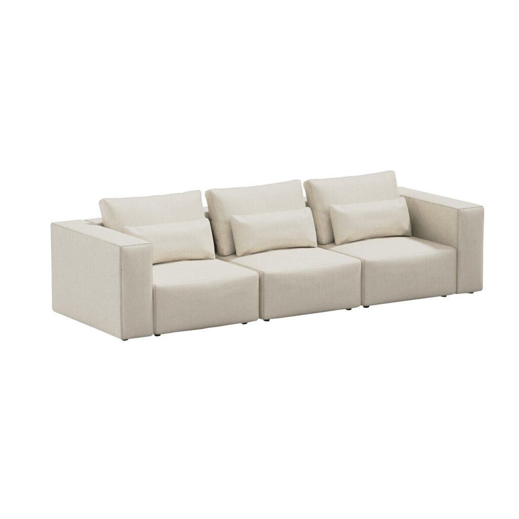 Sofa Riposo ottimo, 290x105x85 cm, smėlio spalvos kaina ir informacija | Sofos | pigu.lt