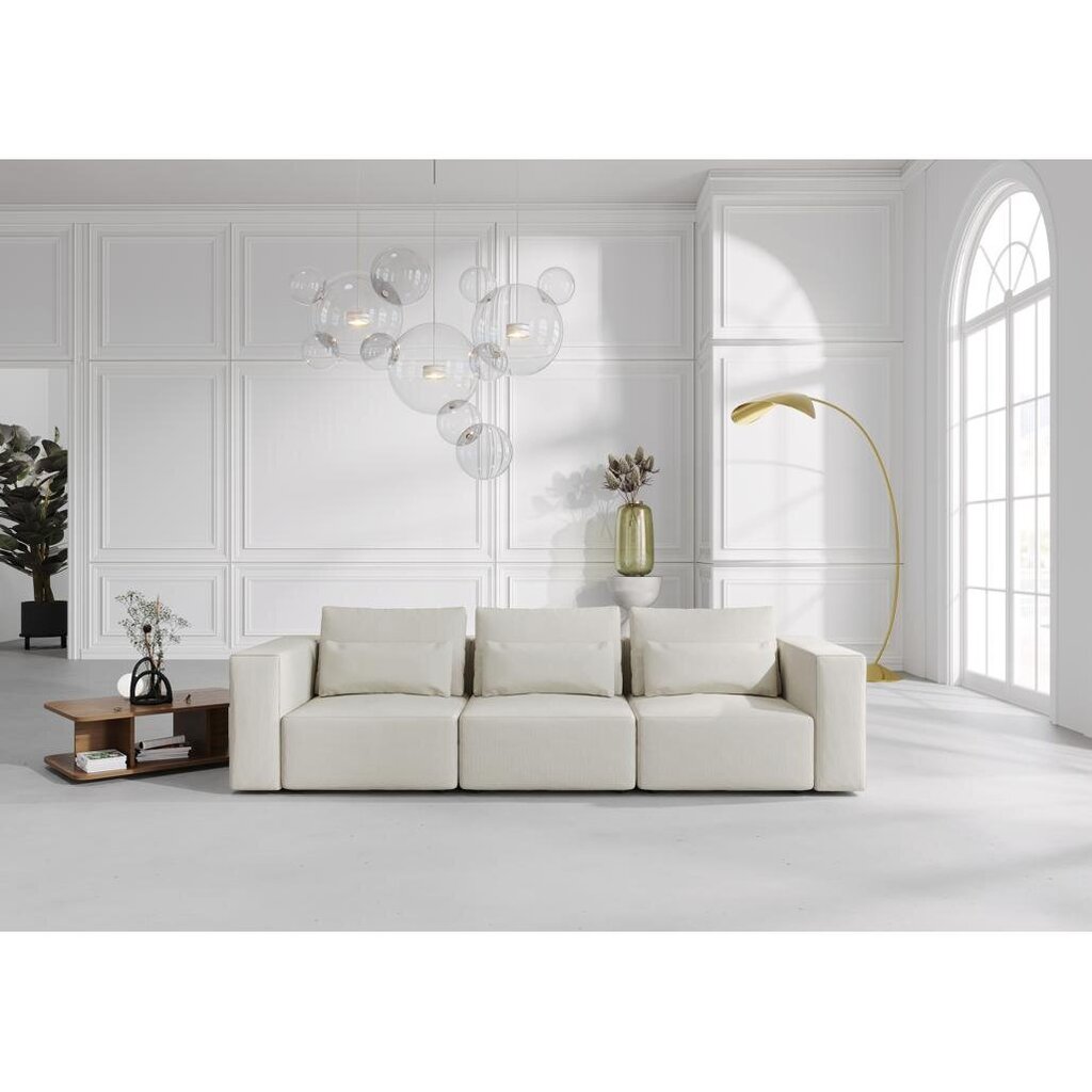 Sofa Riposo ottimo, 290x105x85 cm, smėlio spalvos kaina ir informacija | Sofos | pigu.lt