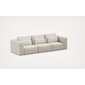 Sofa Riposo ottimo, 290x105x85 cm, smėlio spalvos kaina ir informacija | Sofos | pigu.lt