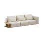 Sofa Riposo ottimo, 290x105x85 cm, smėlio spalvos kaina ir informacija | Sofos | pigu.lt