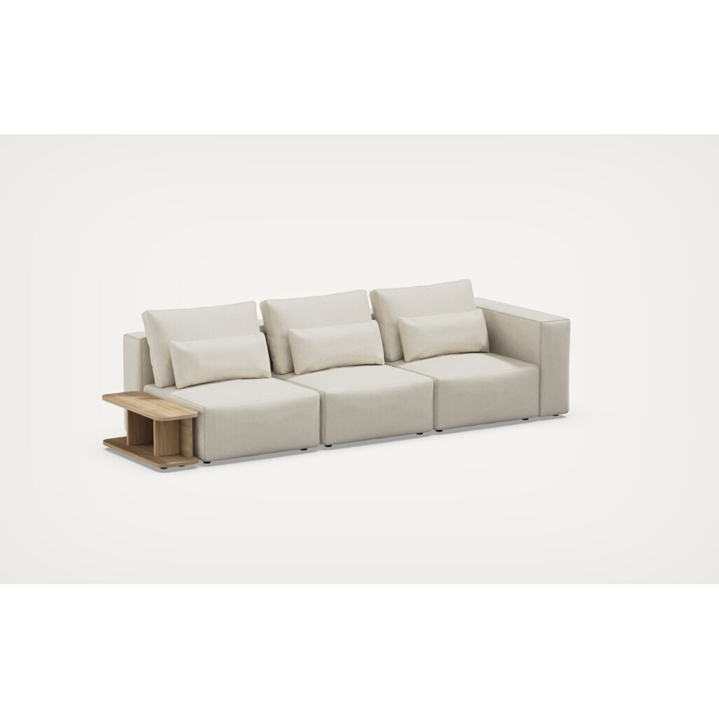 Sofa Riposo ottimo, 290x105x85 cm, smėlio spalvos kaina ir informacija | Sofos | pigu.lt