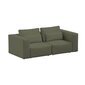 Sofa Riposo Ottimo, 210x105x85cm, žalia цена и информация | Sofos | pigu.lt