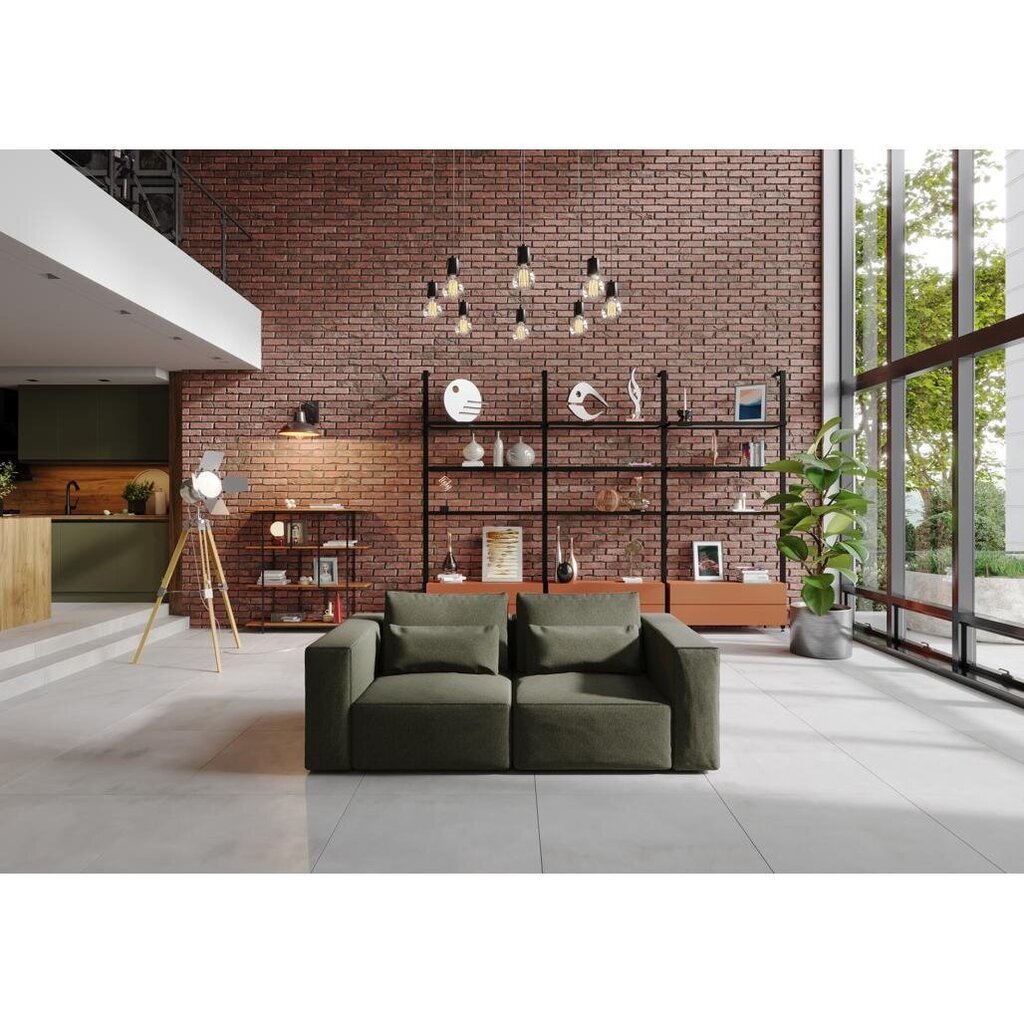 Sofa Riposo Ottimo, 210x105x85cm, žalia цена и информация | Sofos | pigu.lt