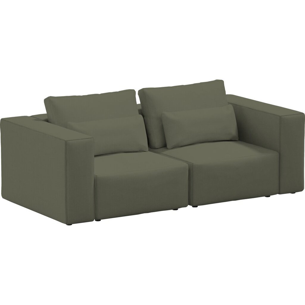 Sofa Riposo Ottimo, 210x105x85cm, žalia цена и информация | Sofos | pigu.lt