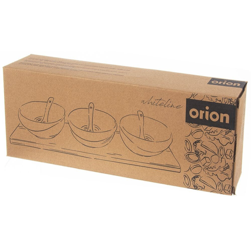 Orion serviravimo rinkinys, 7 dalių kaina ir informacija | Indai, lėkštės, pietų servizai | pigu.lt