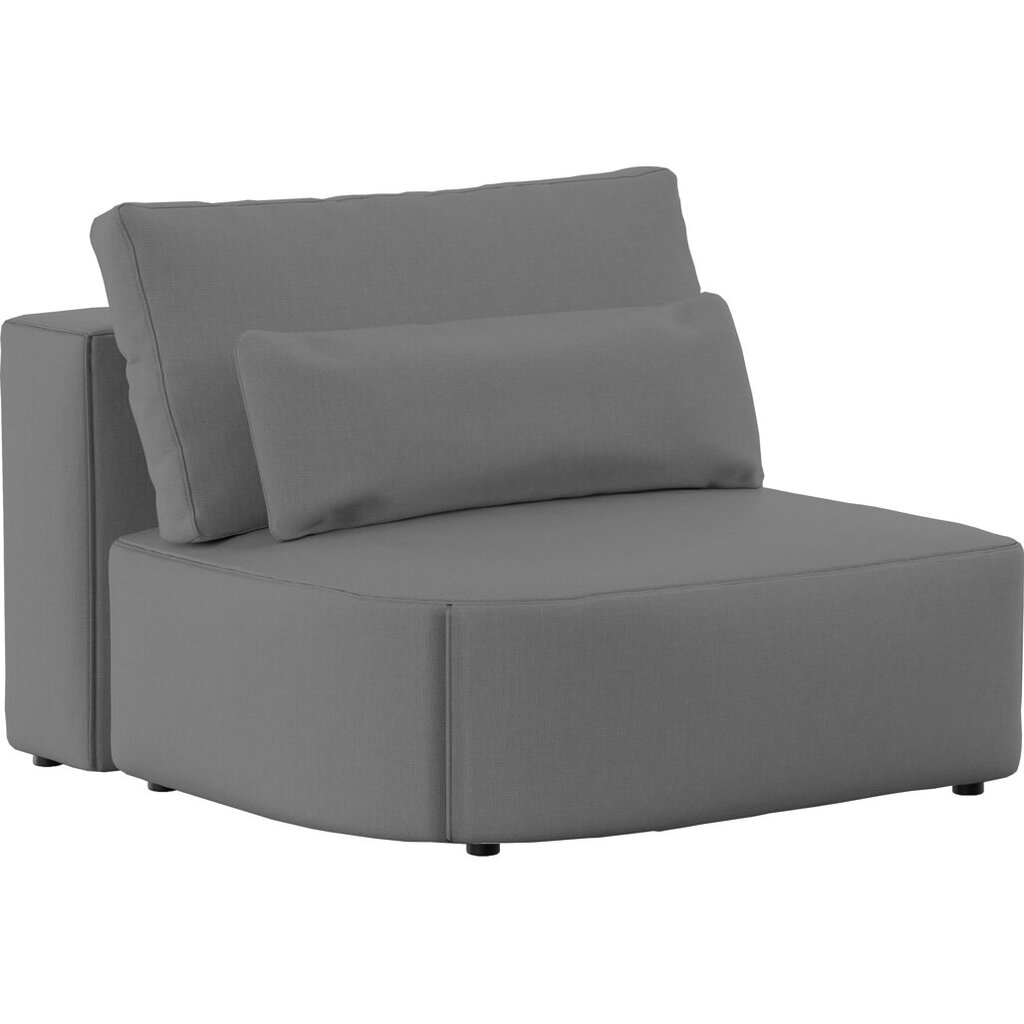 Sofa Sit Sit, 105x80x85 cm, pilka kaina ir informacija | Sofos | pigu.lt