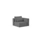 Sofa Sit Sit, 105x105x85 cm, pilka kaina ir informacija | Sofos | pigu.lt