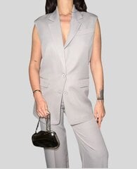 Повседневный костюм женский, серый цена и информация | Женские костюмы | pigu.lt