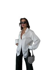 Итальянская рубашка для женщин, белая цена и информация | Женские блузки, рубашки | pigu.lt