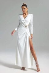 Suknelė moterims Saray, balta kaina ir informacija | Suknelės | pigu.lt