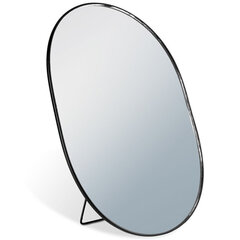 Makiažo veidrodis Orion, juoda, 16x22 cm цена и информация | Косметички, косметические зеркала | pigu.lt