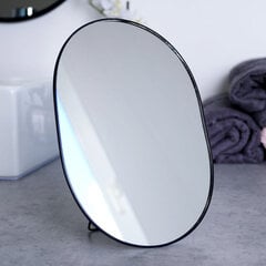 Makiažo veidrodis Orion, juoda, 16x22 cm kaina ir informacija | Kosmetinės, veidrodėliai | pigu.lt