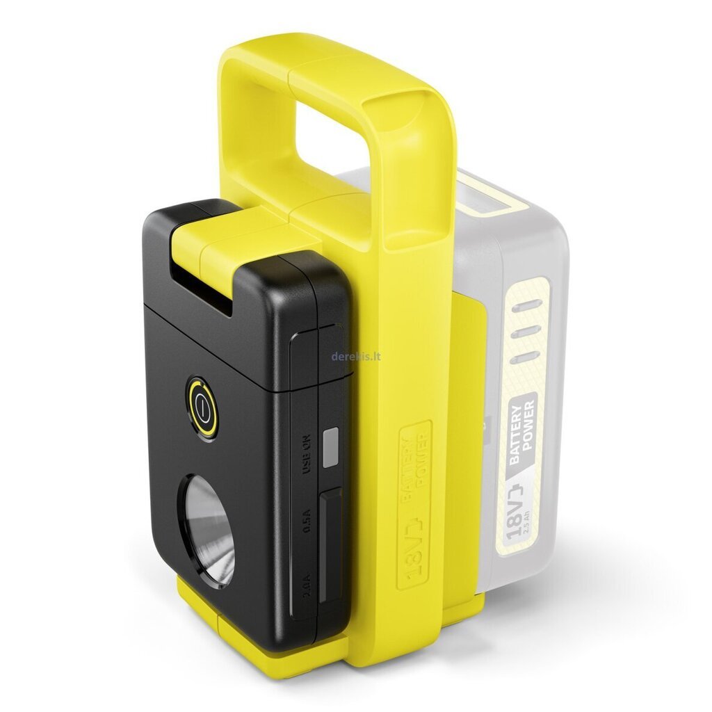 Akumuliatorinis šviestuvas su USB Karcher MFL 2-18 kaina ir informacija | Sodo įrankiai | pigu.lt