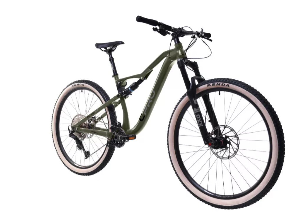 Kalnų dviratis Cpro MTB C-Pro All-Mo 29", žalias kaina ir informacija | Dviračiai | pigu.lt