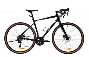 Miesto dviratis Cpro Gravel G 9.6, juodas kaina ir informacija | Dviračiai | pigu.lt