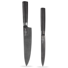 набор кухонных ножей - titan chef цена и информация | Ножи и аксессуары для них | pigu.lt