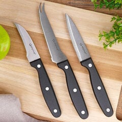 Керамические ножи, 3 шт. цена и информация | Ножи и аксессуары для них | pigu.lt