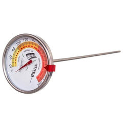 Grilio ir rūkyklos termometras, 33 cm kaina ir informacija | Grilio, šašlykinių priedai ir aksesuarai | pigu.lt